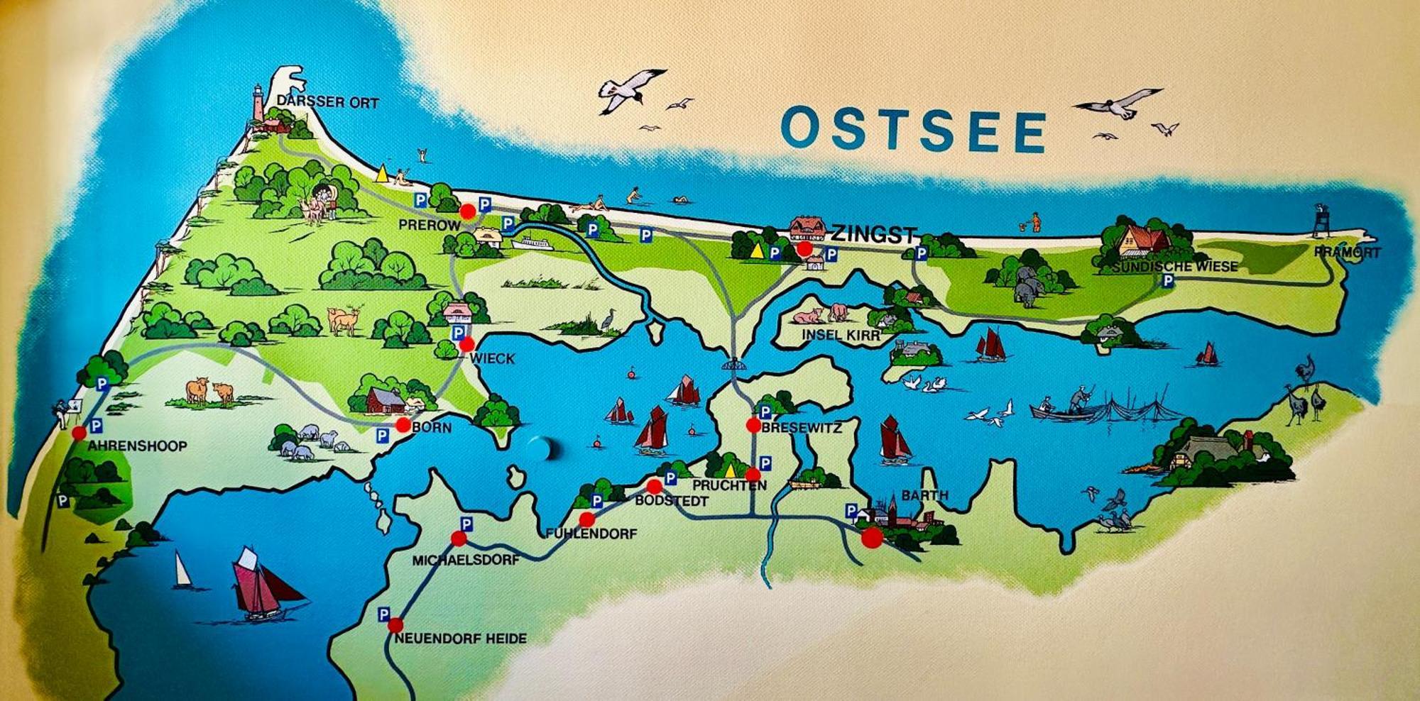 Hotel Gode Tied Zingst Exteriör bild